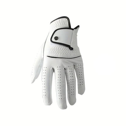 Left Hand Sheepskin Golf Glove for Enhanced Grip