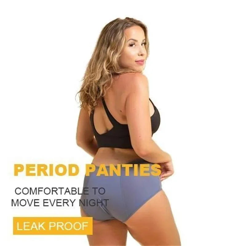 High-Waisted Leak-Proof Panties (Plus Sizes)