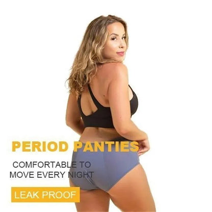 High-Waisted Leak-Proof Panties (Plus Sizes)