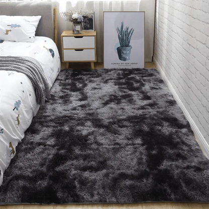 Soft Area Rug | Plush & Non-Slip | Tie-Dye Pattern | 31x47 inches