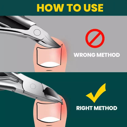 Precision Nail Clippers for Thick and Ingrown Nails