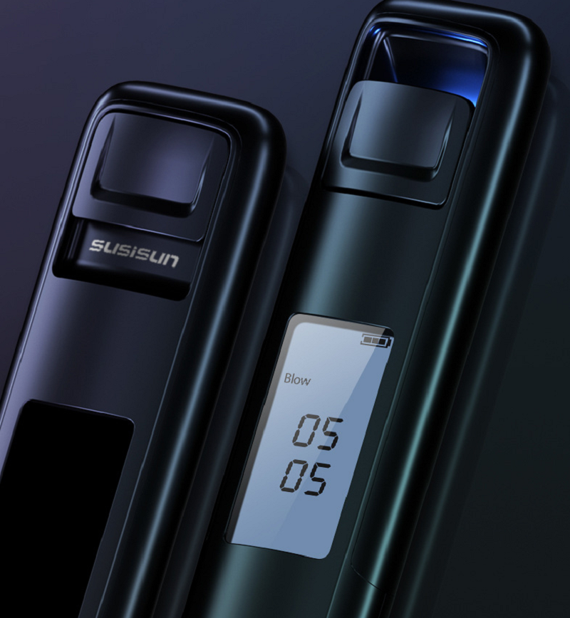 Breathalyzer Alcohol Tester - Portable Non-Contact Device