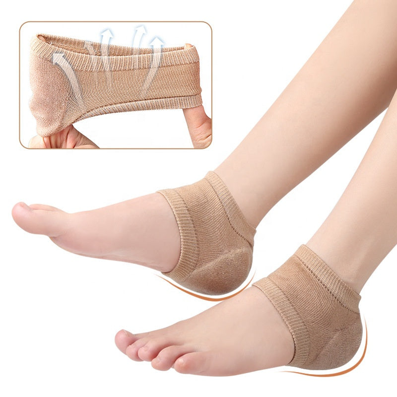 Soft Silicone Heel Cushions for Pain-Free Walking