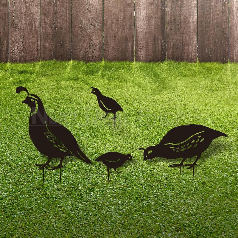 Buy 2 Get 2 Free | Instant Charm with Weatherproof Metal Garden Stakes