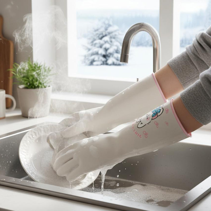 Heat-Resistant and Non-Slip Cleaning Gloves for Every Use