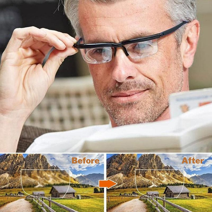 Instant Sharp Vision with Easy Focus Adjustment