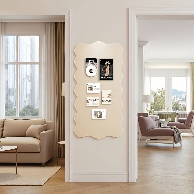 Decorative Felt Notice Board with Quality Push Pins