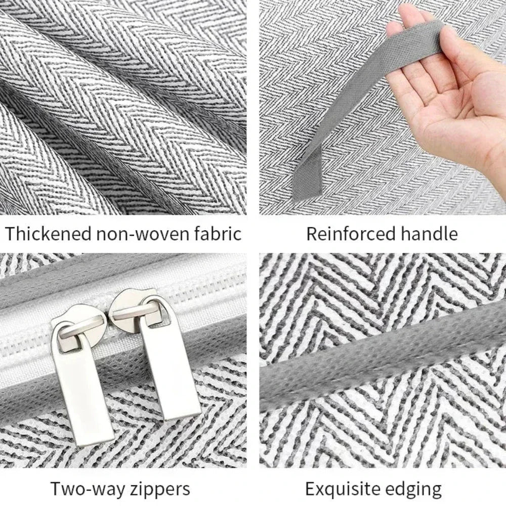 Versatile Storage Solution for Bedding and Seasonal Clothing