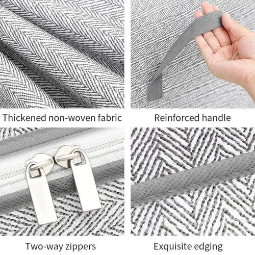Versatile Storage Solution for Bedding and Seasonal Clothing