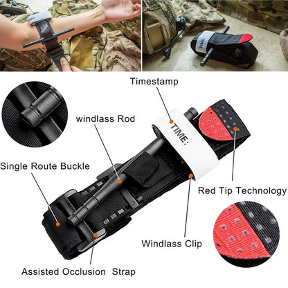 Compact First Aid Kit for Travel and Outdoor Adventures