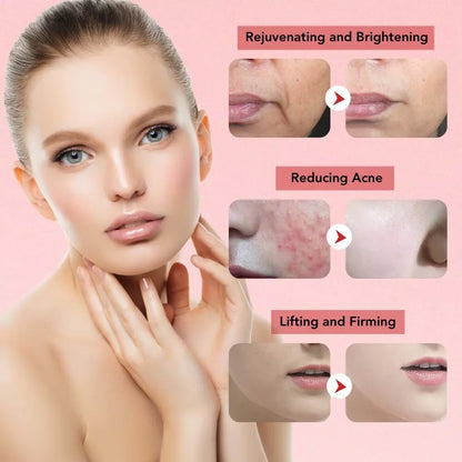 7-in-1 Facial Massager with EMS & RF Microcurrent | LED Light Therapy Anti-Aging Device