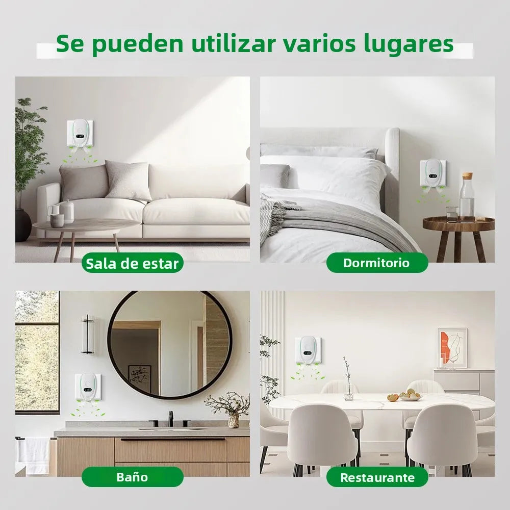 Compact Air Purifier with Negative Ion Generator | Filterless and Quiet | Perfect for Bedroom and Bathroom