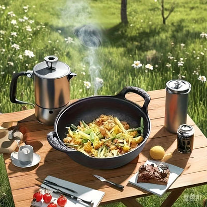 Compact Skillet in Cast Iron – Mini Size