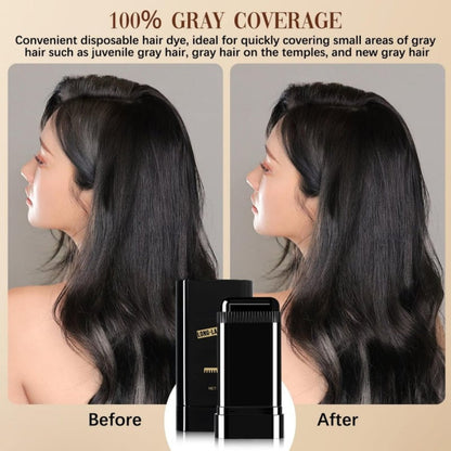 QuickCover Hair Touch-Up Comb | Effortlessly Conceal Gray Roots