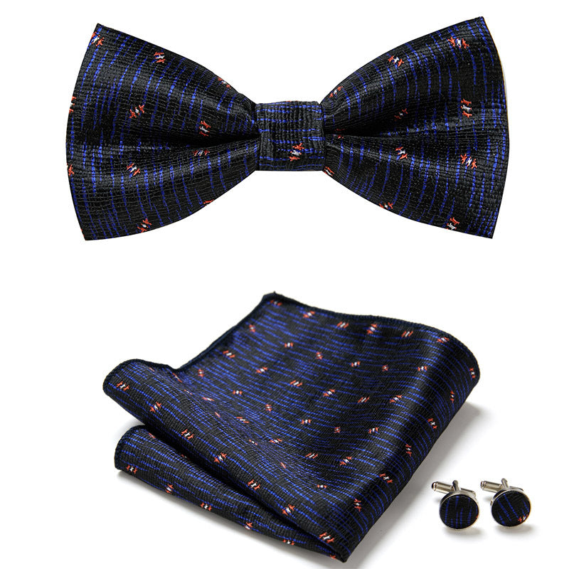 Three-Piece Set Featuring Stylish Bowties