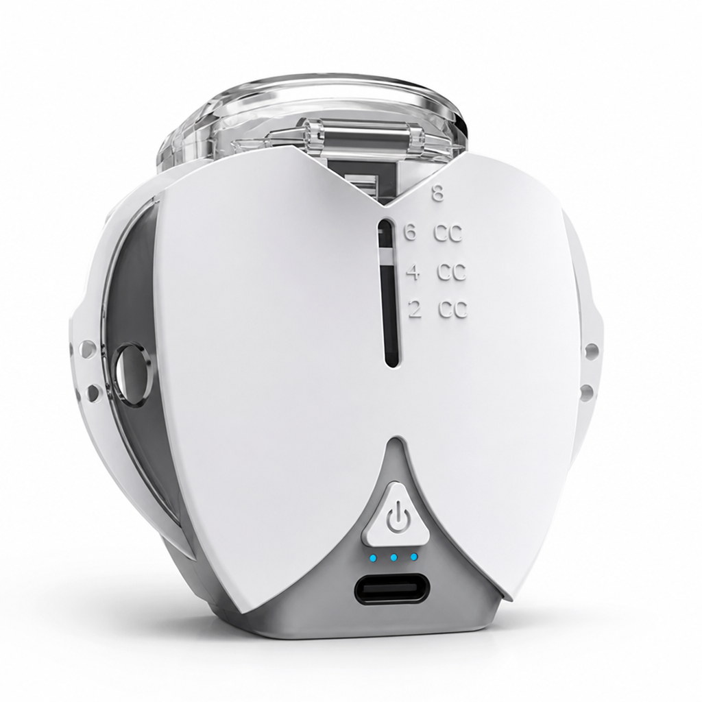 Whisper-Quiet Portable Nebulizer with Dual Masks