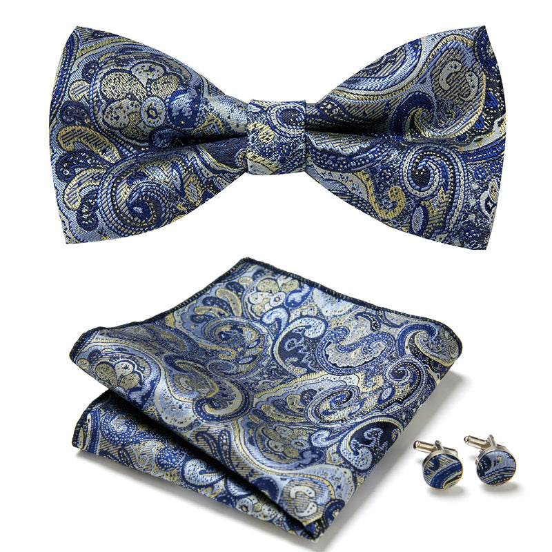 Three-Piece Set Featuring Stylish Bowties