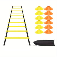 4m 8 Knots + 12 Logo Plates (6 Yellow And 6 Orange)