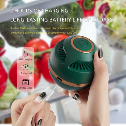 USB Mini Air Purifier for Refrigerators | Ozone Odor Eliminator & Sterilizer | Suitable for Fridge & Cabinet