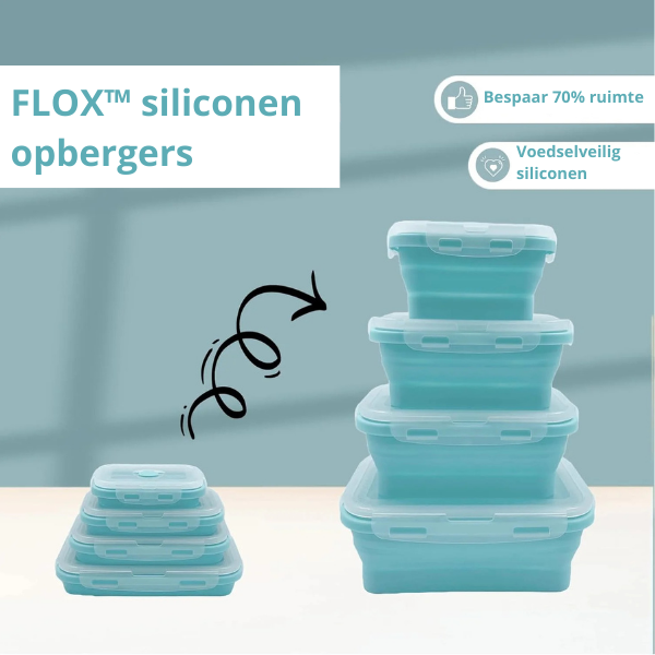 Save 70% Space with Leak-Proof Food Storage Containers - Buy 2 Get 2 Free