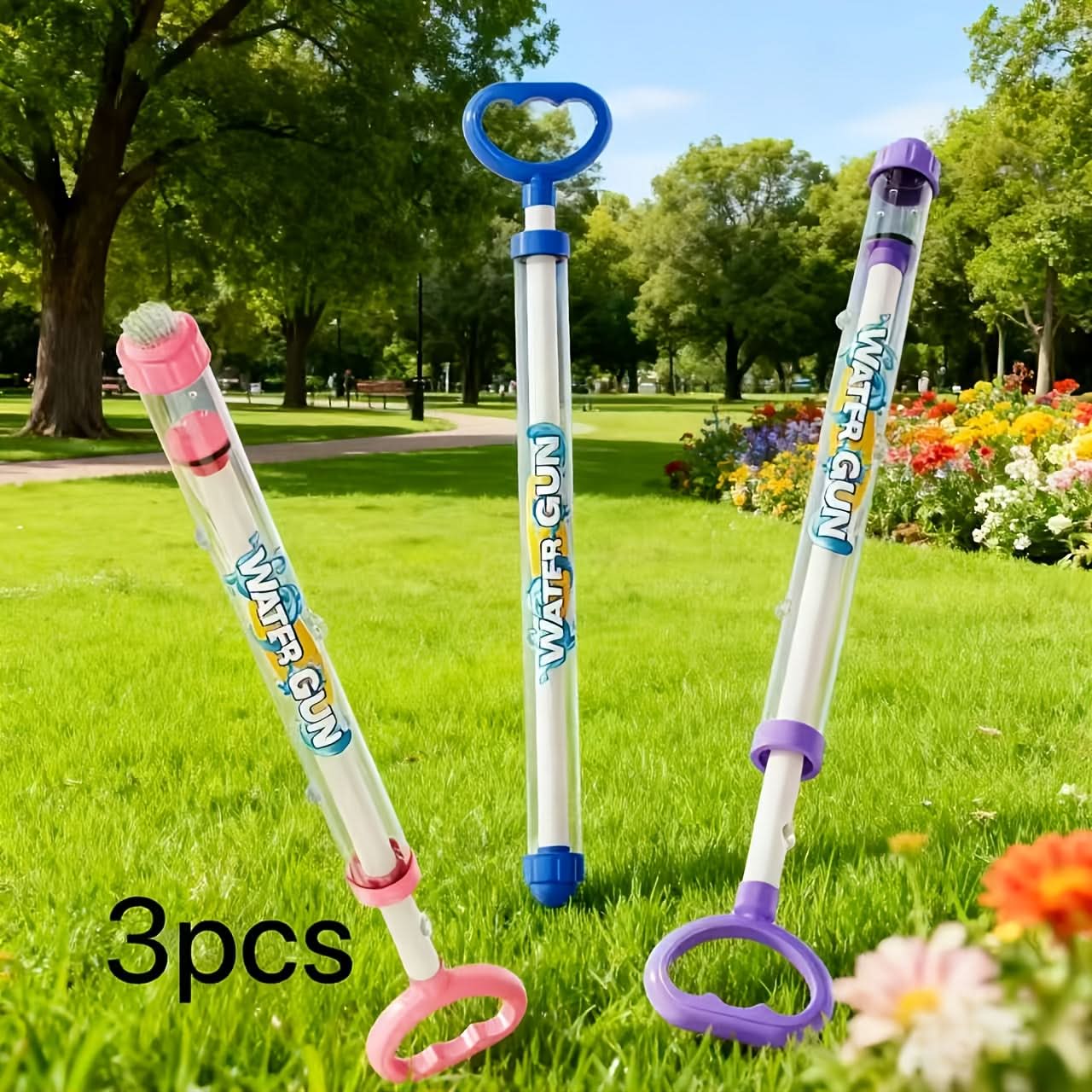 Water Blasters with Extended Handle for Splashing Fun
