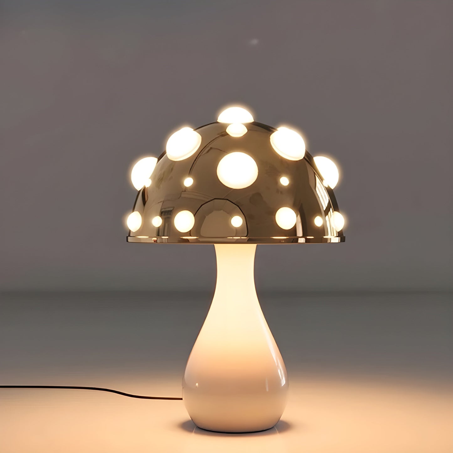 LED Wall Light featuring Amanita Mushroom Design