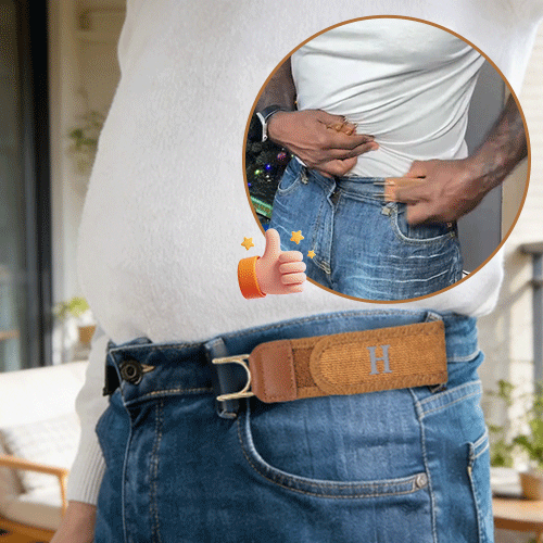 Flexible No-Hole Belt | Adjustable Stretch Belt for Ultimate Comfort