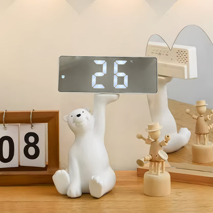 Digital Wake-Up Alarm Clock with Sunrise Light Display
