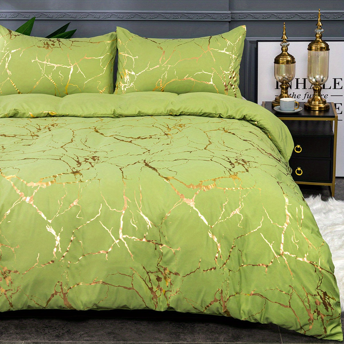 Modern Design Quilt Cover Set – Stylish Bedding Ensemble