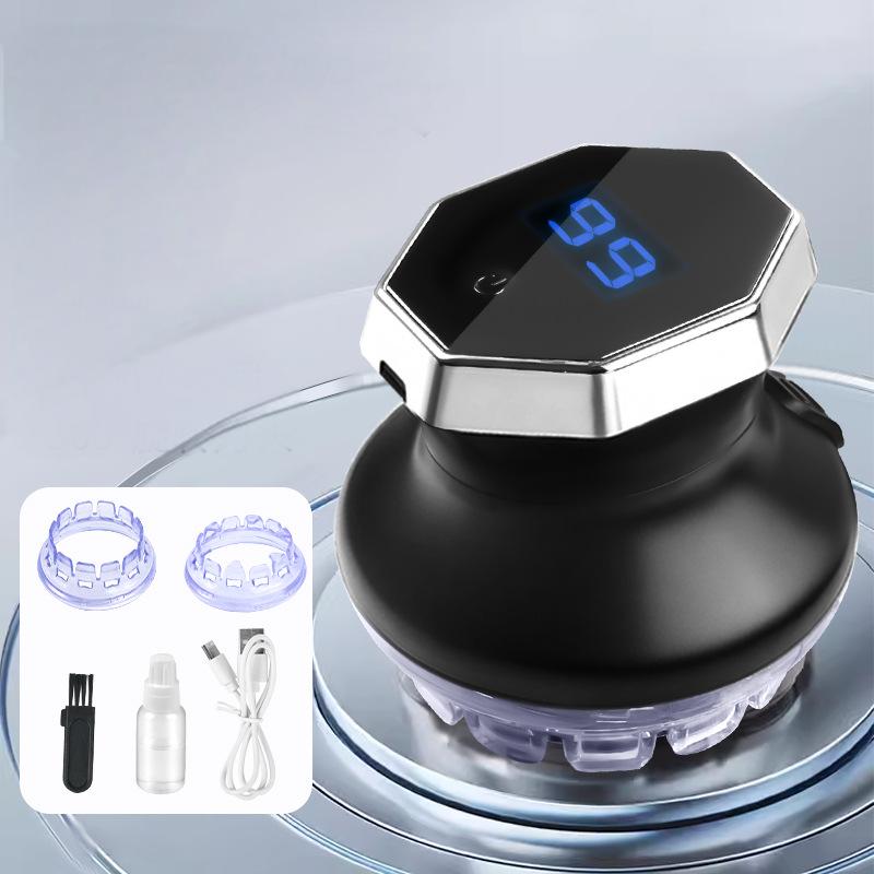 Smart Hair Clipper with 360° Precision Head | 3 Length Settings, Stainless Steel Blades | LED Display, USB-C Fast Charging