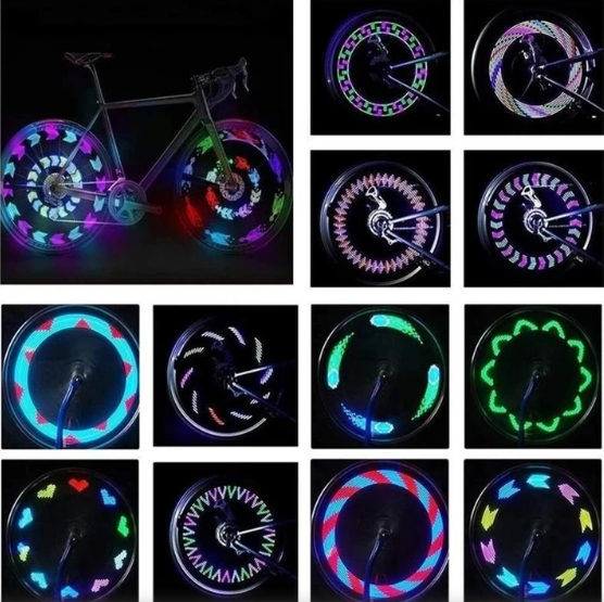 3D Bicycle Wheel Spoke LED Light Set