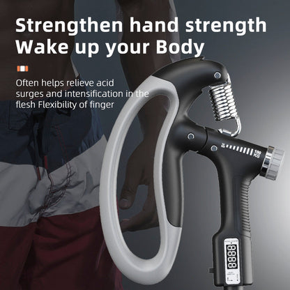 Adjustable Grip Strengthener with Counter