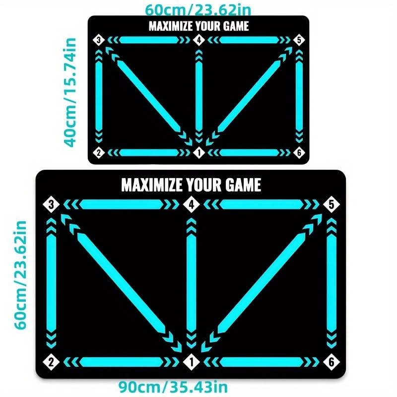 Soccer Training Mat for Enhanced Control and Footwork