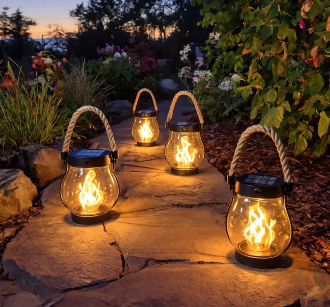 SolaraGlow Solar Lantern — Illuminate Your Evenings with Cozy Light