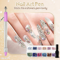 Pink complete tool set (4000 diamonds + pen + UV glue)