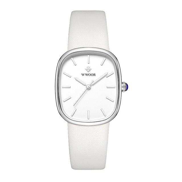 Women's Quartz Watch in Luxury Leather Design