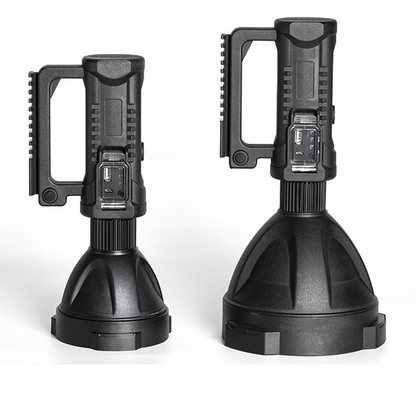 Portable LED Flashlight with High Brightness Spotlights