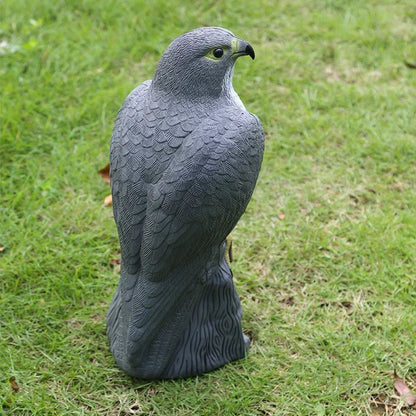 Artificial Eagle Garden Decoy | PE Resin Material | Falcon Replica | Outdoor Ornament