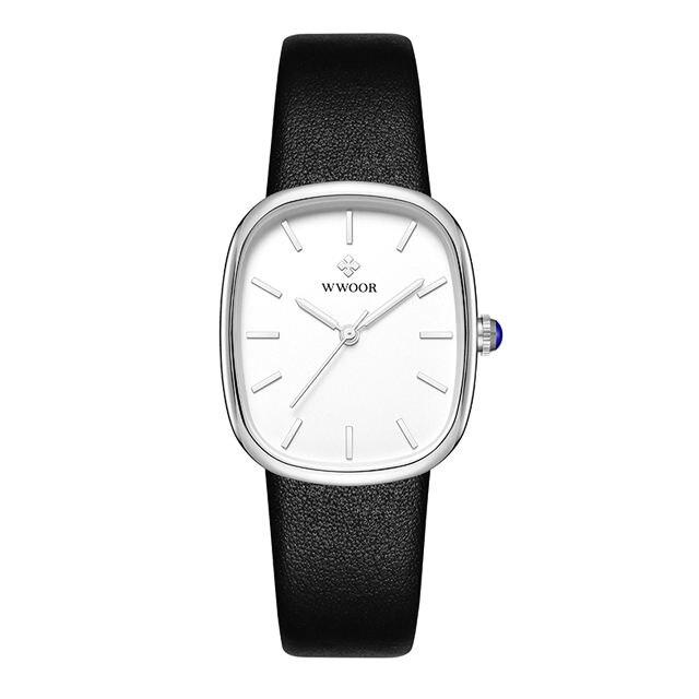 Women's Quartz Watch in Luxury Leather Design