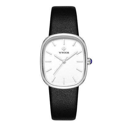 Women's Quartz Watch in Luxury Leather Design