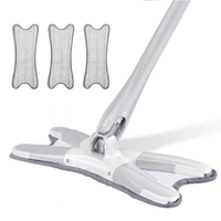 3 mop head grey