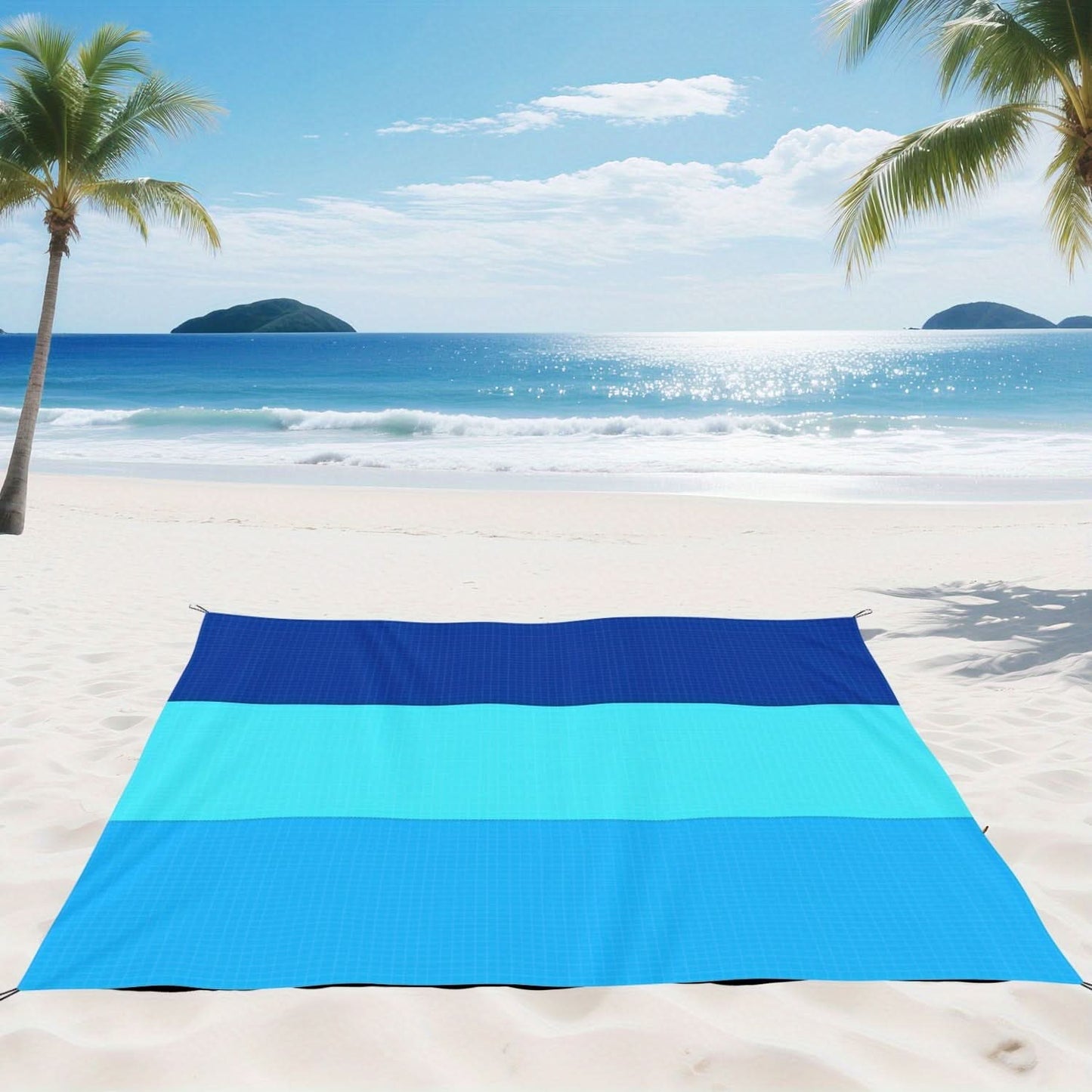 Large Beach Mat – Sand Resistant Outdoor Blanket