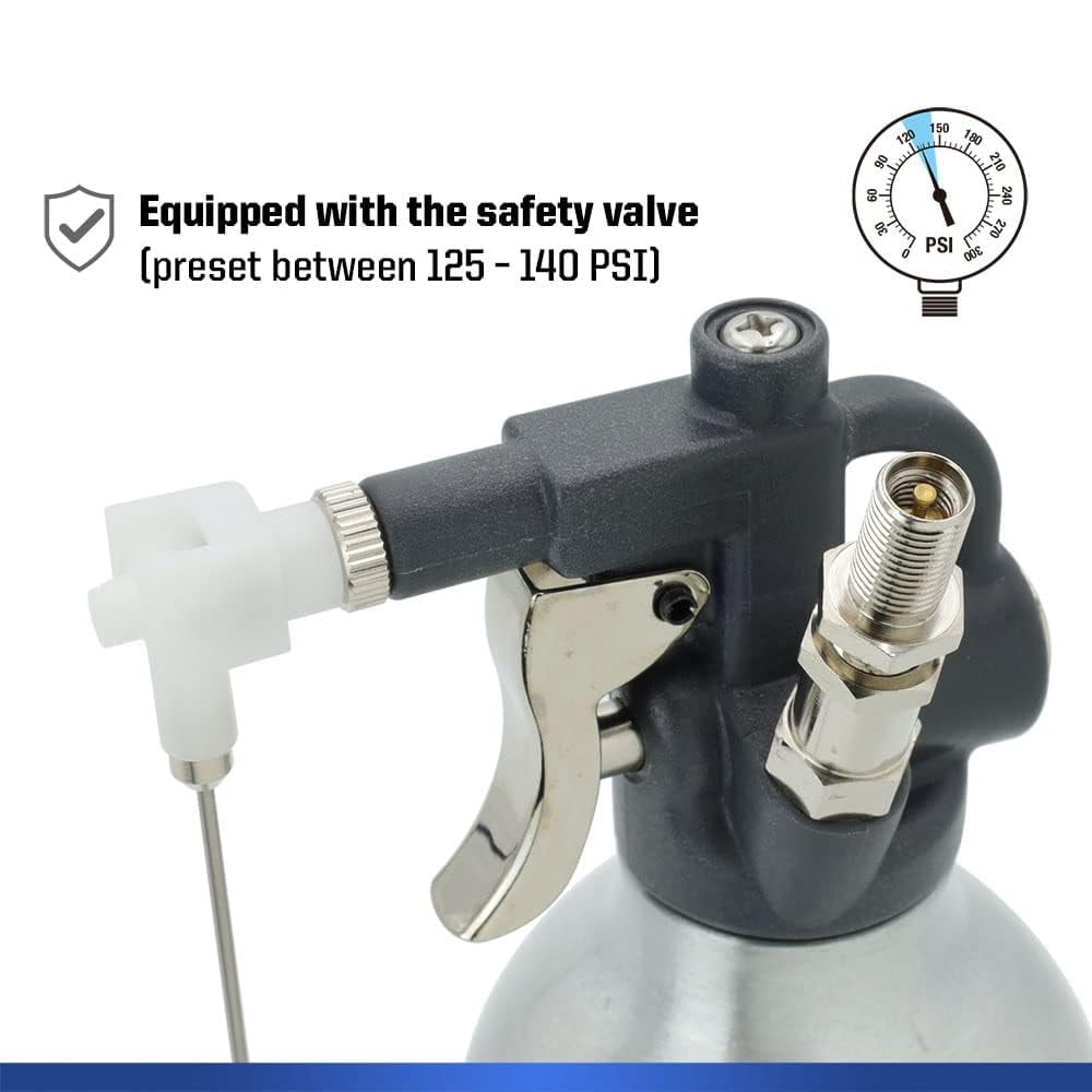 Precision Aluminum Sprayer with Adjustable Nozzle & Ergonomic Trigger
