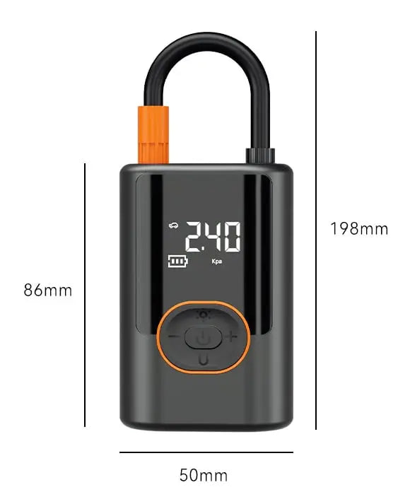 Portable Digital Tire Inflator with 150 PSI Battery Power