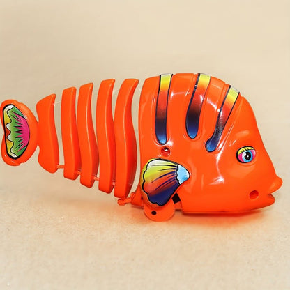 Wind-Up Fish Toy for Kids | Twists & Turns | No Batteries Needed | Durable Indoor & Outdoor Fun