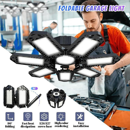 Adjustable LED Ceiling Light | 6500K Bright White & E27 Socket
