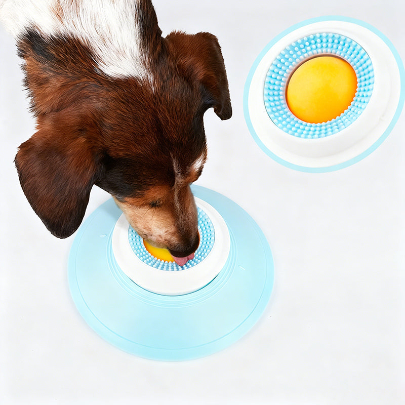 Slow Feeder Dog Bowl - Mess-Free Meal Solution with Spill-Proof Design