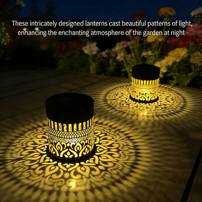 Solar Projection Light for Stylish Outdoor Atmosphere