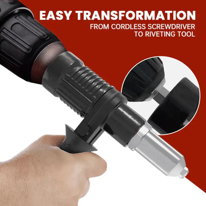 Smart Rivet Adapter for Power Drills | Effortless Fastening Tool