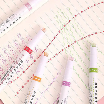 Curved Art Markers for Creative Projects